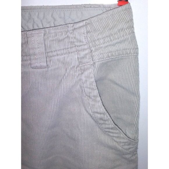 Columbia Sportswear Womens Corduroy Pants Sz 10 Nude beige Cords Outdoor cropped - Picture 4 of 9